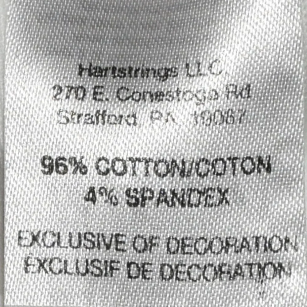 Hartstrings Pleated Nautical White Skort - Size 8